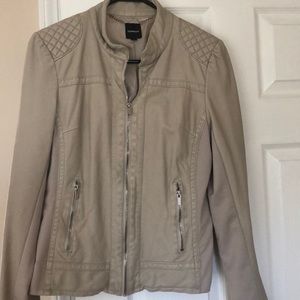 Size medium express leather coat